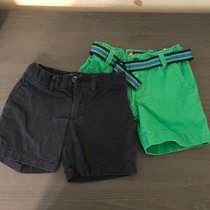 Polo and Chaps 2T Shorts.